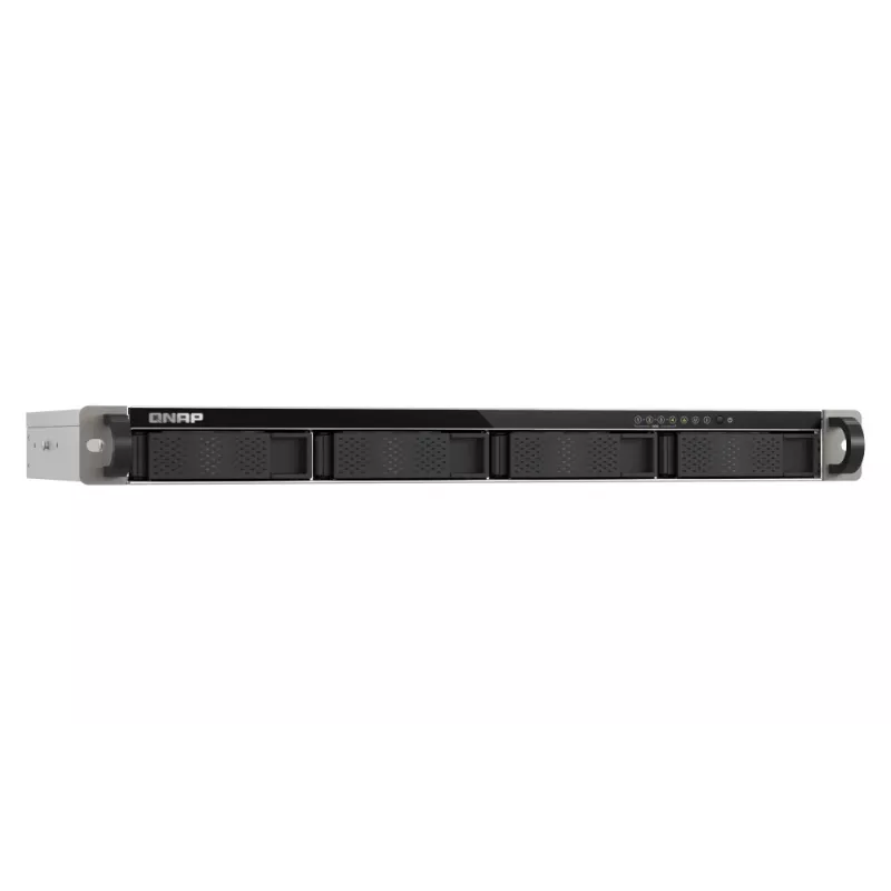 QNAP TS-433eU NAS Rack (1U) Cortex-A Cortex-A55 4 GB 0 TB QNAP Turbo System Μαύρο