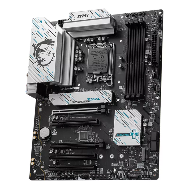 MSI B760 GAMING PLUS WIFI DDR4 Μητρική Intel B760 LGA 1700 ATX