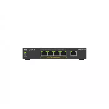 NETGEAR GS305Pv3 Unmanaged Gigabit Ethernet (10/100/1000) Power over Ethernet (PoE) Μαύρο