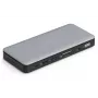 DIGITUS USB-C Docking Station, 11-θέσεων - 2x HDMI / DP / 2x USB-A 3.2 Gen 2 / USB-C 3.2 Gen 2 / GbE / SD / MicroSD / Υποδοχή DC - max. 150 Watt / 3,5 mm
