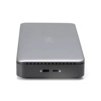 DIGITUS USB-C Docking Station, 11-θέσεων - 2x HDMI / DP / 2x USB-A 3.2 Gen 2 / USB-C 3.2 Gen 2 / GbE / SD / MicroSD / Υποδοχή DC - max. 150 Watt / 3,5 mm