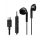 JVC HA-FR17UC ενσύρματα ακουστικά ear-bud, USB-C, μικρόφωνο, driver 10,7 mm, 1,2 m, IPX2, μαύρα