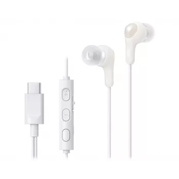 JVC HA-FR9UC ακουστικά ενσύρματα in ear κλήσεις/μουσική USB Type-C λευκό