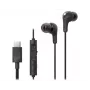 JVC HA-FR9UC ενσύρματα ακουστικά ψείρες, USB-C, driver 9,2 mm, μικρόφωνο και χειριστήριο στο καλώδιο, 1,2 m, μαύρα