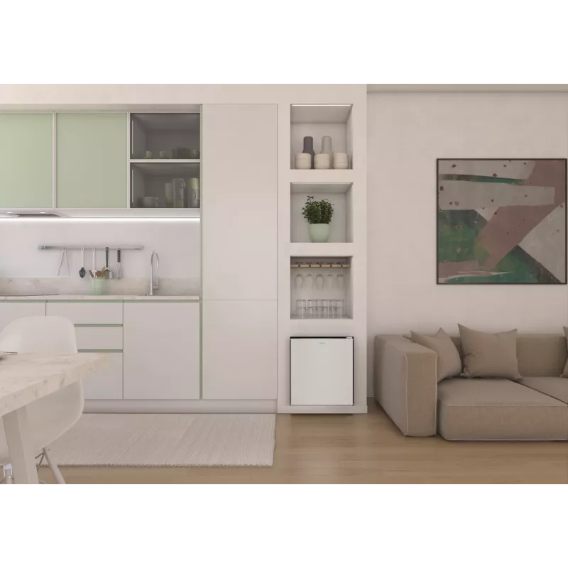 Candy CHASD4351EWC Ελεύθερο 42 L Λευκό