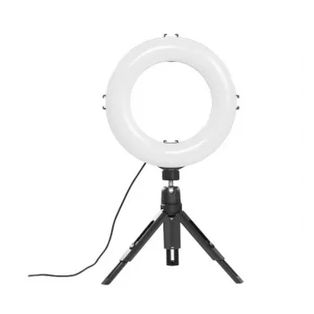 Hama SpotLight Smart 80 II φωτιστικό δακτύλιος LED, σετ για smartphone, με μίνι τρίποδο