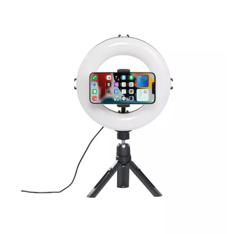 Hama SpotLight Smart 80 II φωτιστικό δακτύλιος LED, σετ για smartphone, με μίνι τρίποδο