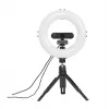Hama SpotLight Smart 80 II φωτιστικό δακτύλιος LED, σετ για smartphone, με μίνι τρίποδο