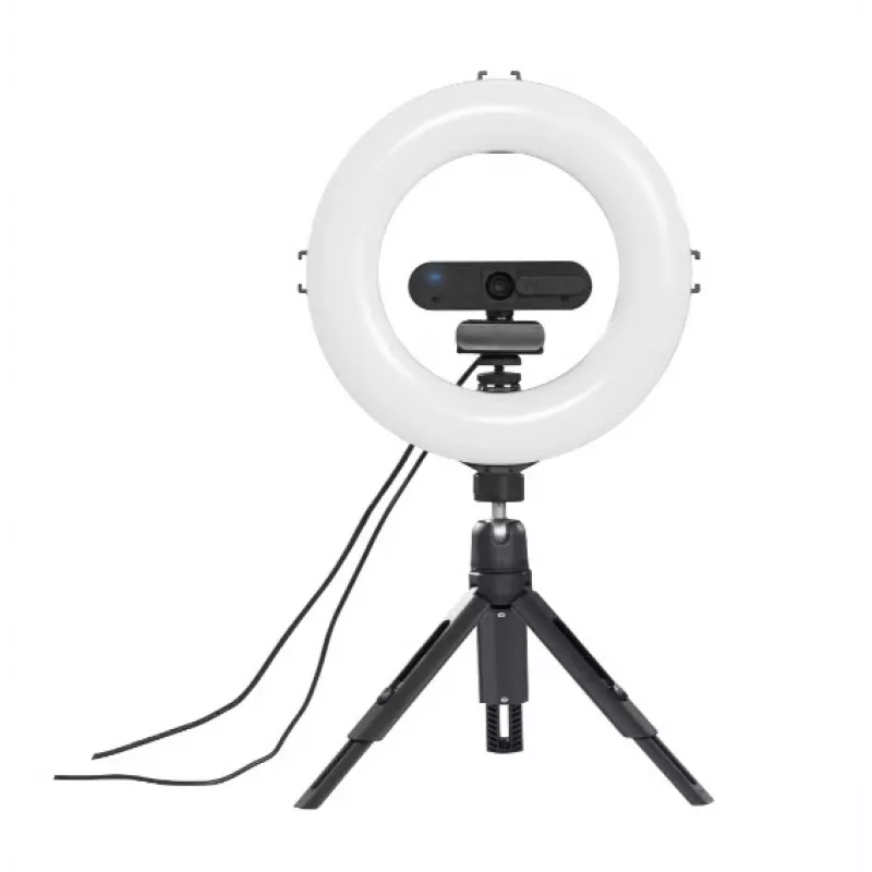 Hama SpotLight Smart 80 II φωτιστικό δακτύλιος LED, σετ για smartphone, με μίνι τρίποδο