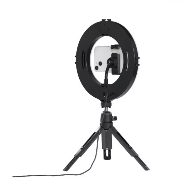 Hama SpotLight Smart 80 II φωτιστικό δακτύλιος LED, σετ για smartphone, με μίνι τρίποδο