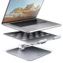 Axagon STND-LQ Βάση για φορητούς υπολογιστές και tablet 10 ίντσες–17,3 ίντσες. Ρυθμιζόμενο ύψος και γωνία