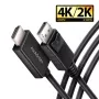 Καλώδιο Axagon RVD-HI20C2 DisplayPort -> HDMI 2.0b 1,8m, 4K/60Hz