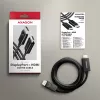 Καλώδιο Axagon RVD-HI20C2 DisplayPort -> HDMI 2.0b 1,8m, 4K/60Hz