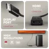 Προσαρμογέας Axagon RVD-HI20N DisplayPort -> HDMI 2.0b, 4K/60Hz