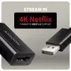 Προσαρμογέας Axagon RVD-HI20N DisplayPort -> HDMI 2.0b, 4K/60Hz