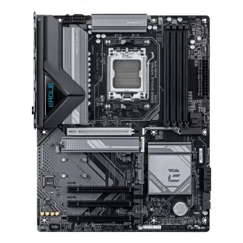 Μητρική GIGABYTE B850 EAGLE WIFI6E - Επεξεργαστές AMD Ryzen 9000 Series, 8+2+2 φάσεις Digital VRM, έως 8200MHz DDR5 (OC), 1xPCIe 5.0 + 2xPCIe 4.0 M.2, GbE LAN, WIFI 6E, USB 3.2 Gen 2