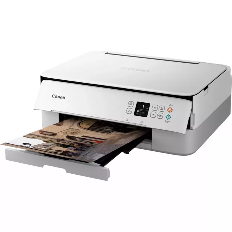 Canon PIXMA TS5351i 4462C106 έγχρωμο πολυμηχάνημα inkjet 3 σε 1, A4, 4800 x 1200 DPI, Wi-Fi, εκτύπωση διπλής όψης, λευκό