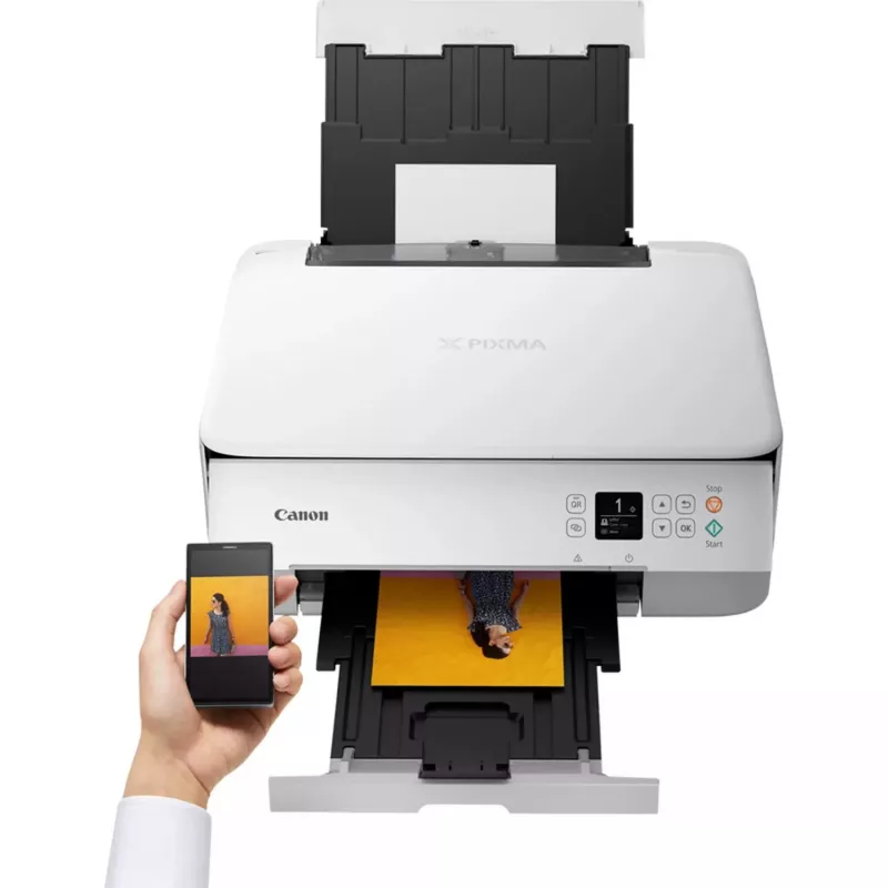 Canon PIXMA TS5351i 4462C106 έγχρωμο πολυμηχάνημα inkjet 3 σε 1, A4, 4800 x 1200 DPI, Wi-Fi, εκτύπωση διπλής όψης, λευκό