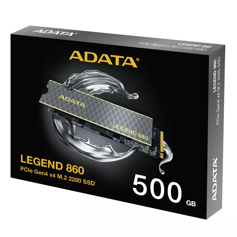ADATA LEGEND 860 SLEG-860-500GCS Εσωτερικός Solid-State-Drive 500 GB M.2 PCI Express 4.0 NVMe 3D NAND