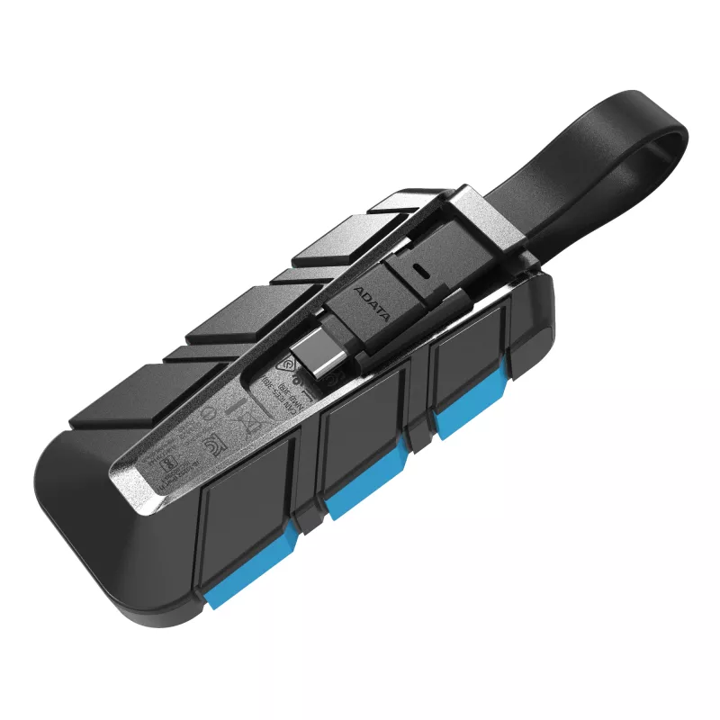 ADATA SC740 1 TB USB Type-C 3.2 Gen 2 (3.1 Gen 2) μαύρο, μπλε