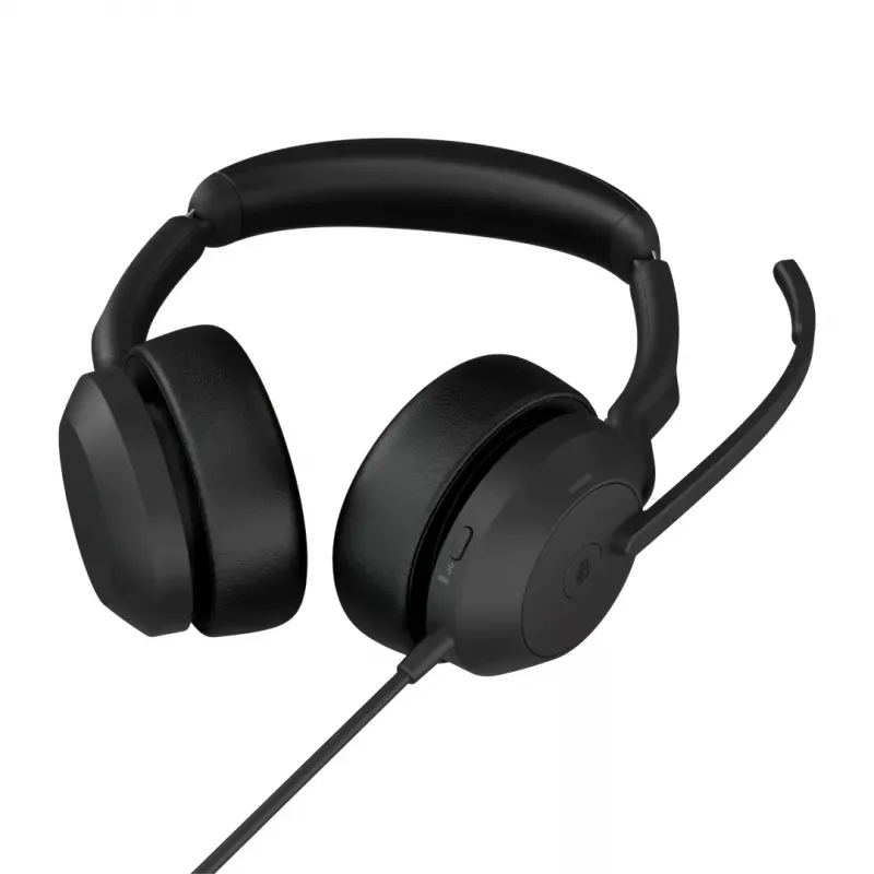 Jabra Evolve2 50 Headset Ενσύρματο Head-Band Γραφείο/Call Center USB Type-C / USB Type-A Bluetooth Μαύρο