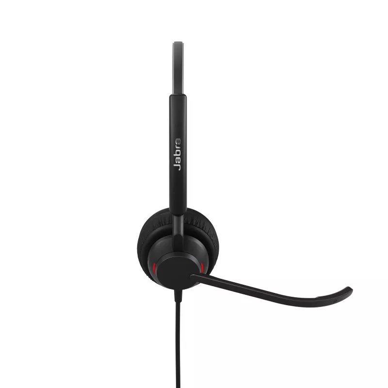 Jabra Engage 40 - (Inline Link) USB-C/A UC Stereo, Ενσύρματο, Γραφείο/Callcenter, 63 g, Headset, Μαύρο