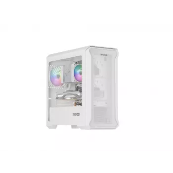 GENESIS Irid 503 Mini Tower Διαφανές, Λευκό