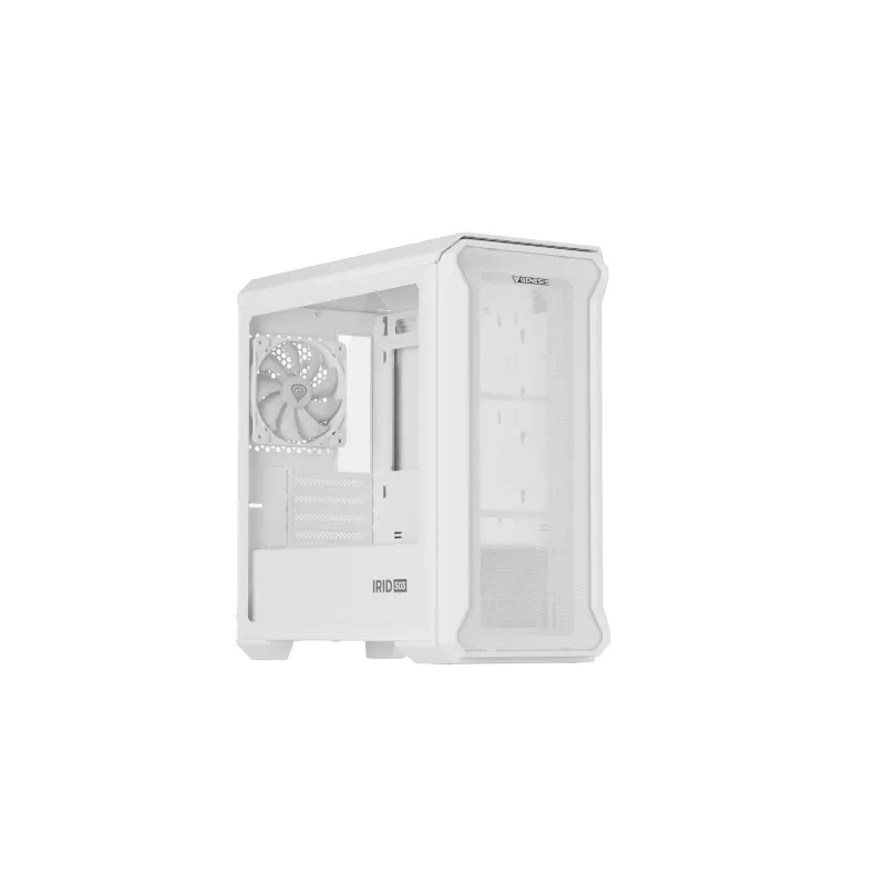GENESIS Irid 503 Mini Tower Διαφανές, Λευκό