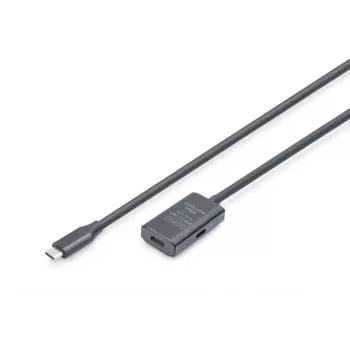 DIGITUS Ενεργό καλώδιο επέκτασης USB-C – 5G USB 3.2 Gen1 USB-C – USB-C (M/F) – 5m
