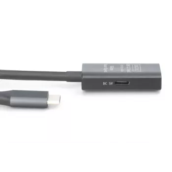 DIGITUS Ενεργό καλώδιο επέκτασης USB-C – 5G USB 3.2 Gen1 USB-C – USB-C (M/F) – 5m