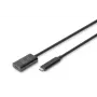 DIGITUS Ενεργό καλώδιο επέκτασης USB-C – 10G USB 3.2 Gen2 USB-C – USB-C (M/F) – 5 m