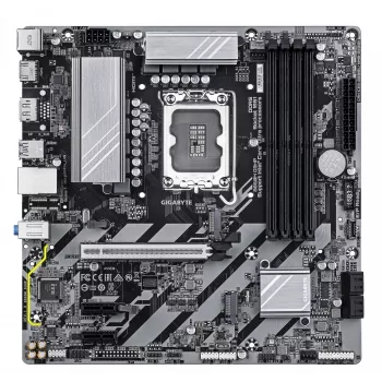 GIGABYTE B860M D3HP Μητρική - Intel Core Ultra Series CPUs, 4+1+2+1 φάσεις VRM, έως 9066MHz DDR5, 2xPCIe 4.0 M.2, GbE LAN, USB 3.2 Gen 1