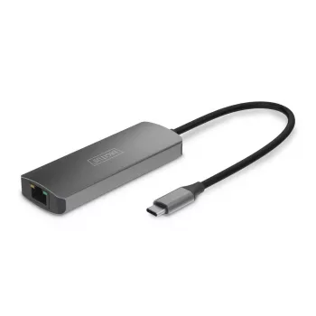 DIGITUS Σετ επέκτασης βίντεο USB-C - HDMI 4K/120Hz CAT6 30m