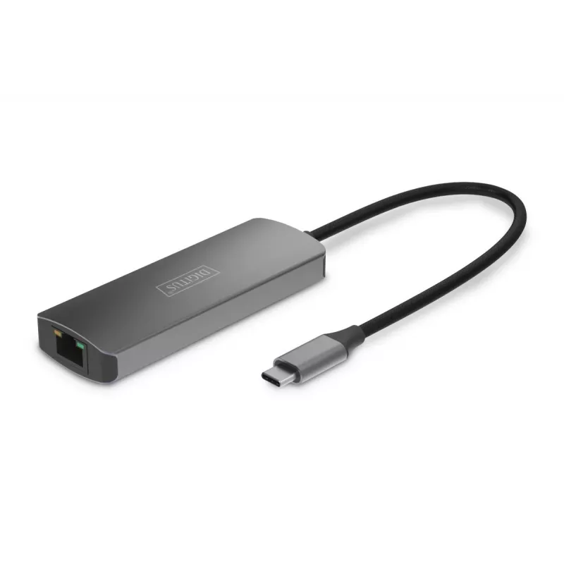 DIGITUS Σετ επέκτασης βίντεο USB-C - HDMI 4K/120Hz CAT6 30m