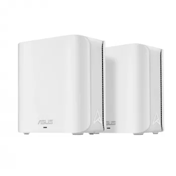 ASUS ZenWiFi BD4 (2 τεμ. EU+UK) Dualband (2,4 GHz / 5 GHz) Wi-Fi 7 (802.11be) Λευκό Εσωτερικό