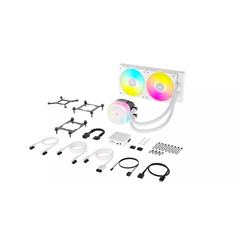 Ψύκτρα CPU CORSAIR - Icue Link Titan 240 Rx RGB Aio Υδρόψυξη - Λευκό