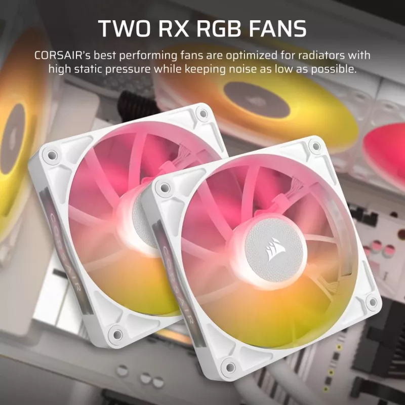 Ψύκτρα CPU CORSAIR - Icue Link Titan 240 Rx RGB Aio Υδρόψυξη - Λευκό