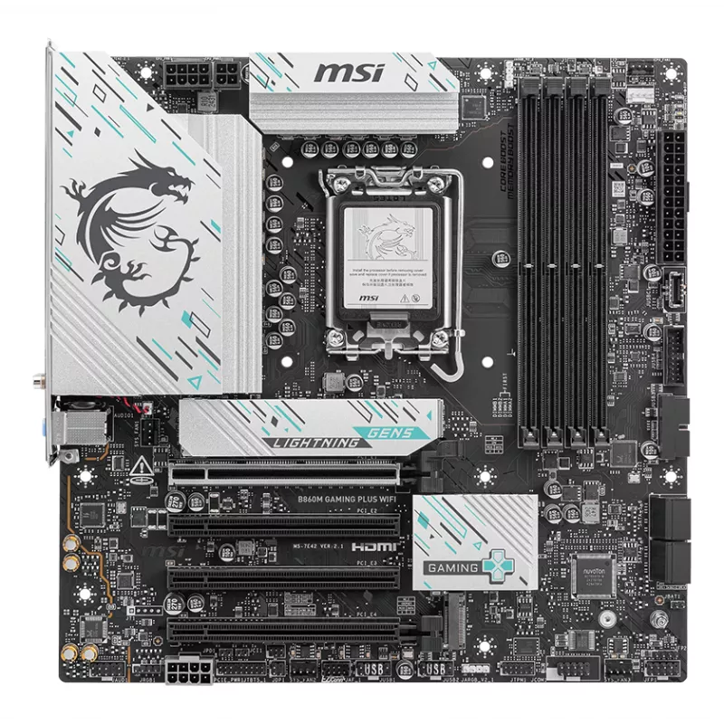 Μητρική MSI B860M GAMING PLUS WIFI Intel B860 LGA 1851 (Socket V1) micro ATX
