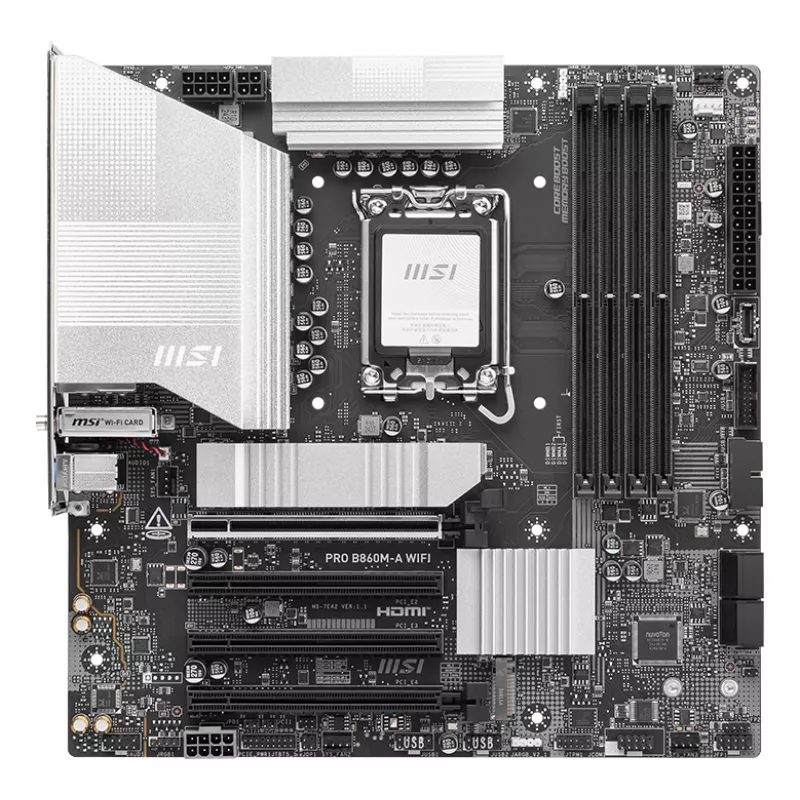 Μητρική MSI PRO B860M-A WIFI Intel B860 LGA 1851 (Socket V1) micro ATX