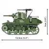 Σετ τουβλάκια Cobi Blocks M3 Stuart, 511 τεμάχια, συμβατό με άλλες μάρκες