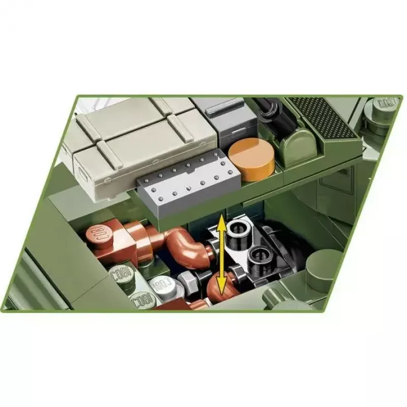 Σετ τουβλάκια Cobi Blocks M3 Stuart, 511 τεμάχια, συμβατό με άλλες μάρκες