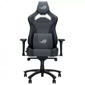Καρέκλα gaming ASUS ROG CHARIOT X CORE Universal-Gaming-Stuhl Με επένδυση κάθισμα Μαύρο, Γκρι