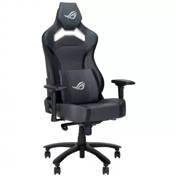 Καρέκλα gaming ASUS ROG CHARIOT X CORE Universal-Gaming-Stuhl Με επένδυση κάθισμα Μαύρο, Γκρι
