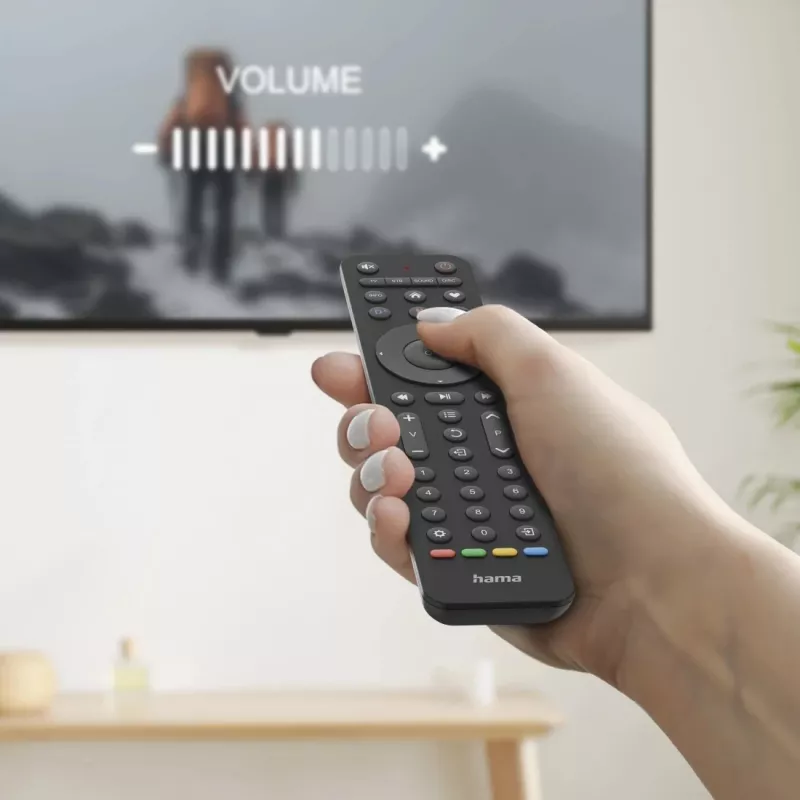 Hama 00221053 Τηλεχειριστήριο IR Wireless TV Πλήκτρα