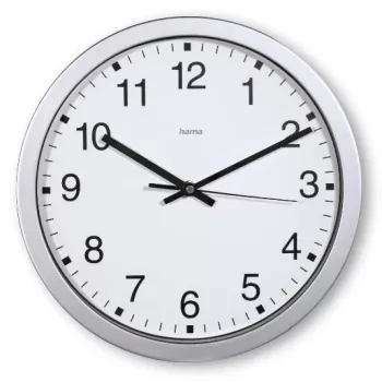Hama Mallorca Ρολόι quartz Στρογγυλό Ασήμι, Λευκό