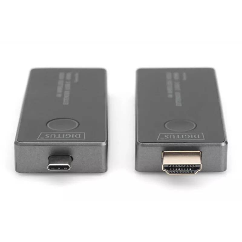 DIGITUS σετ ασύρματου εκτεταμένου AV 4K 30 m USB-C - HDMI