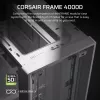 CORSAIR Mid-tower - θήκη Midi Frame 4000d λευκό