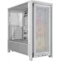 CORSAIR Mid-tower - θήκη Midi Frame 4000d Rs ArGB λευκό