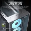 CORSAIR Mid-tower - θήκη Midi Frame 4000d Rs ArGB λευκό
