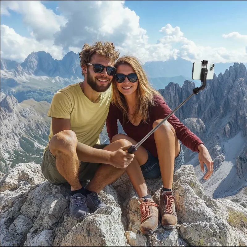 Hama Fancy Stand 70 II Selfie-Stick Smartphone Μαύρο